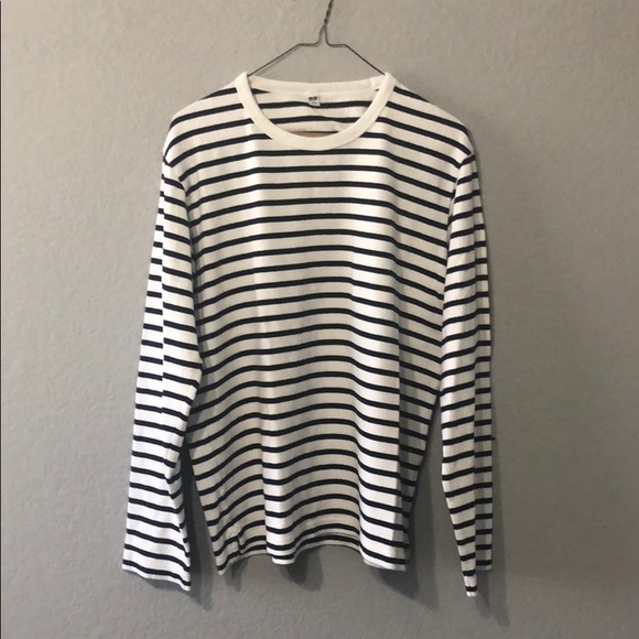Uniqlo Other - UNIQLO Men’s Striped Long Sleeve T-Shirt